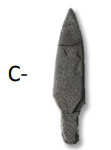 Polished point identified by letter C